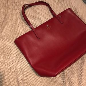 Kate spade red tote